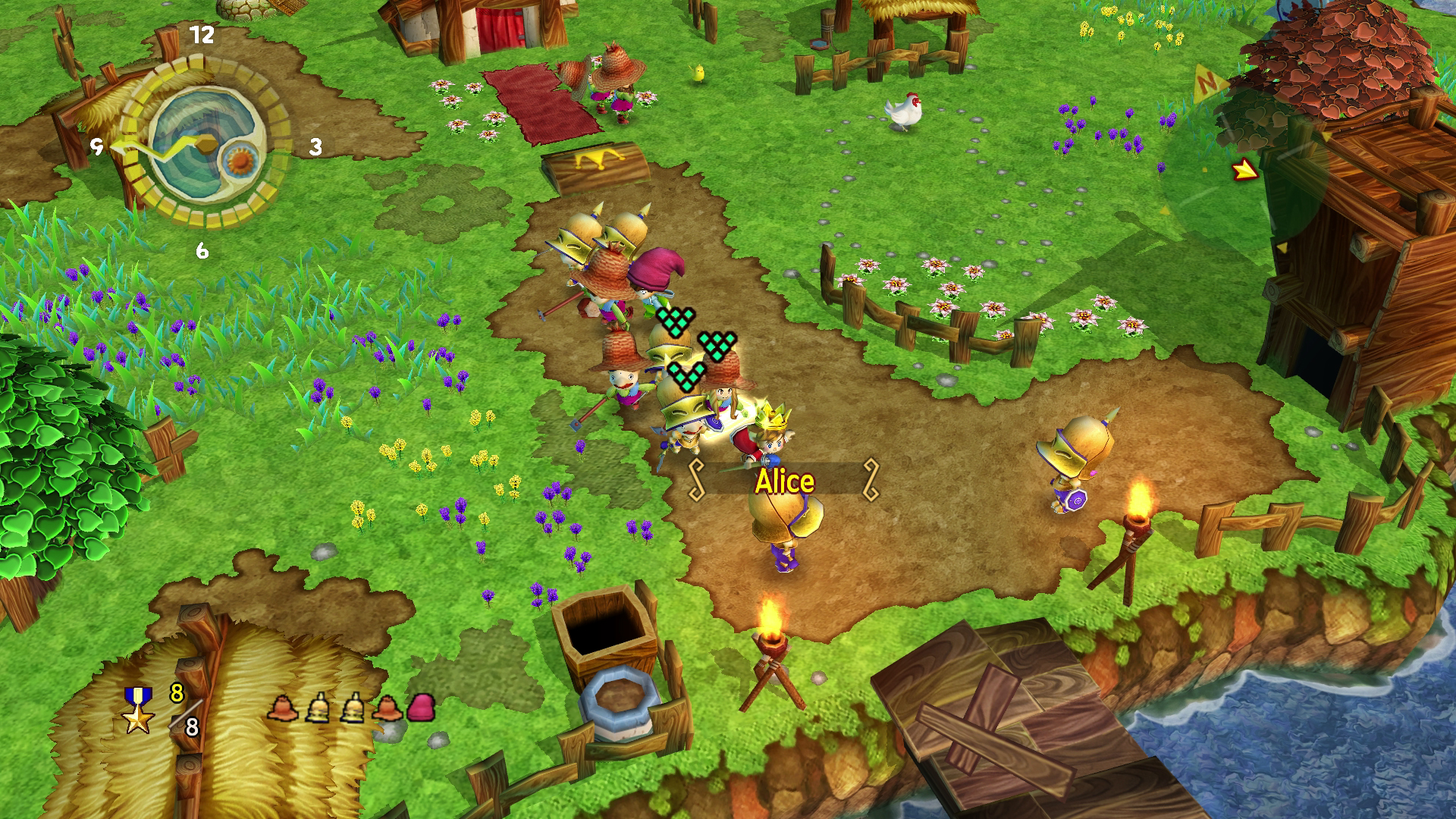 (<em>Little King's Story,</em> XSEED Games/Marvelous USA, Inc.)