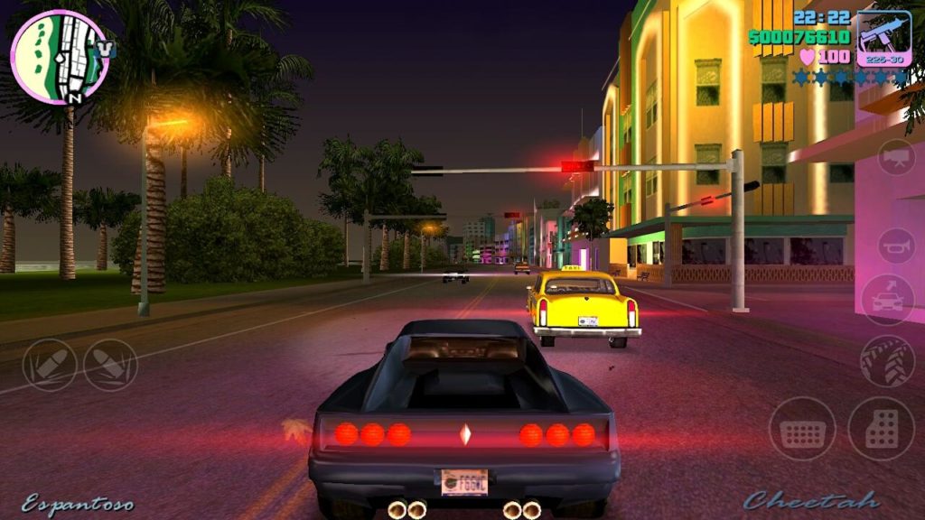 (<em>Grand Theft Auto: Vice City</em>, Rockstar)
