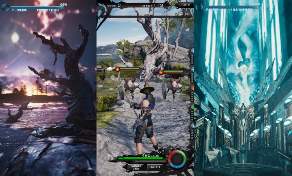 (<em>Final Fantasy Mobius</em>, Square Enix)