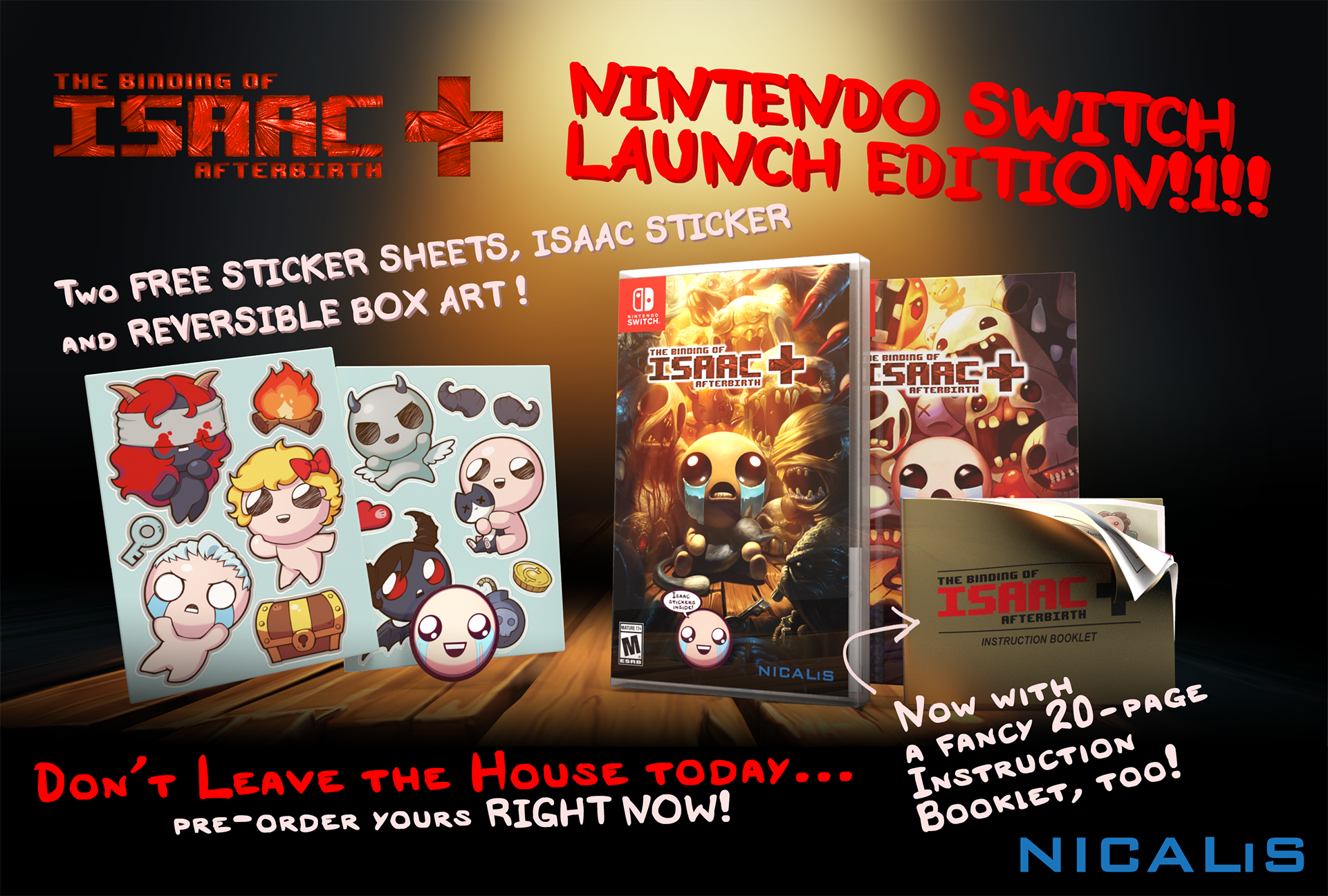 The Binding of Isaac: Afterbirth +, Nicalis, Inc.
