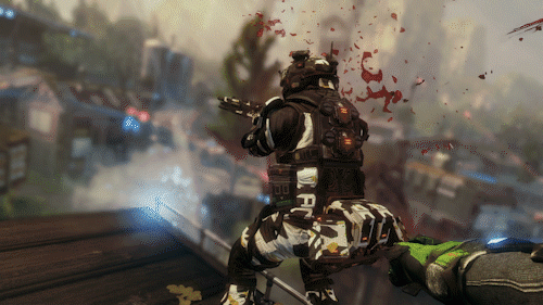 Curb Check Execution (Titanfall 2, Respawn Entertainment)
