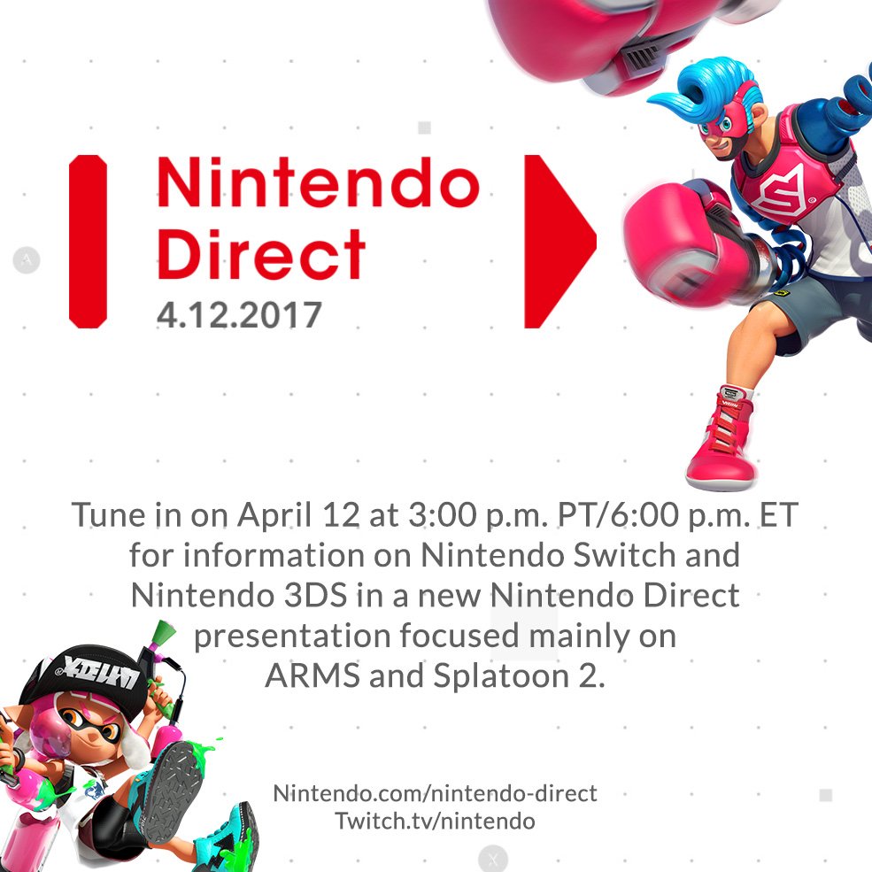 ARMS and Splatoon 2 Nintendo Direct / Nintendo