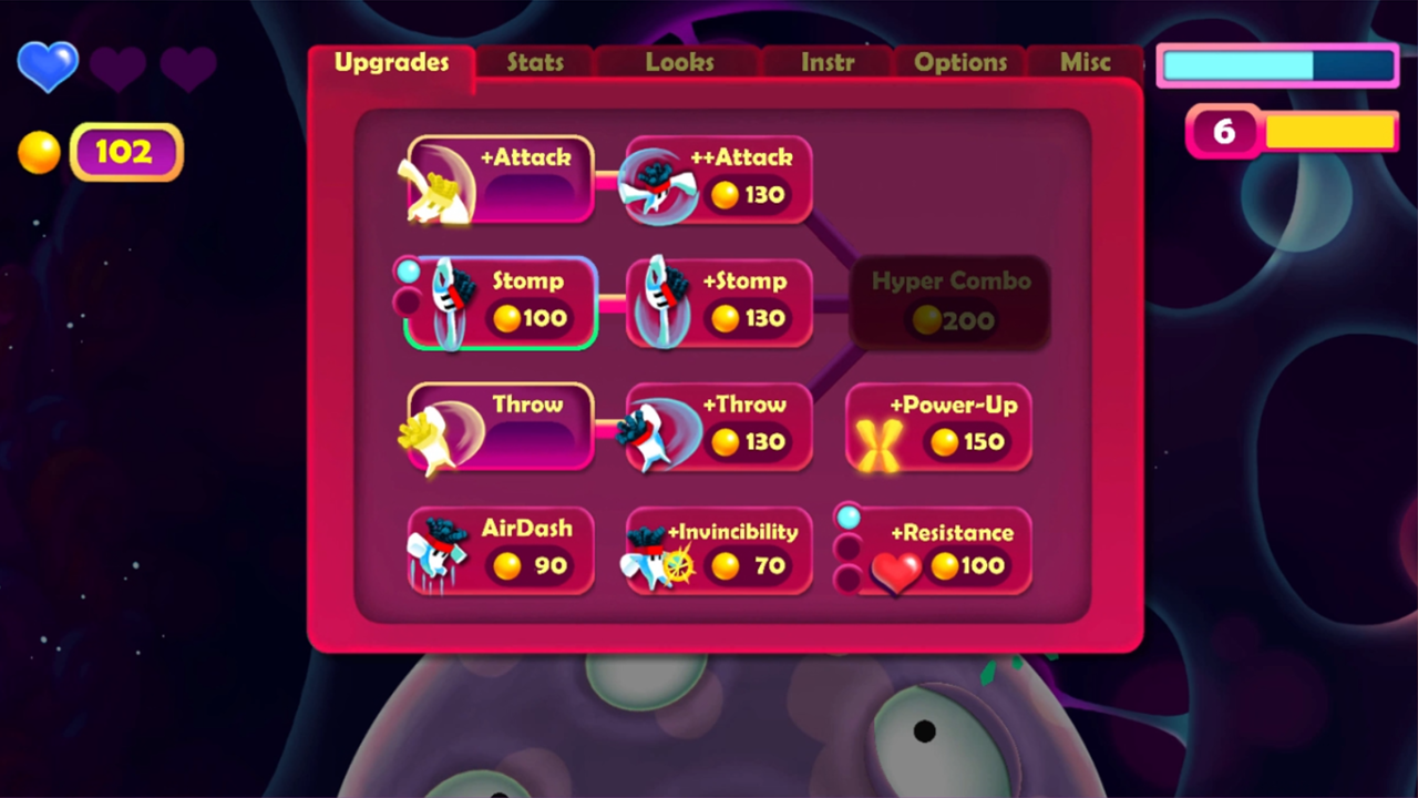 (Plasma Puncher, Tomatotrap Games)