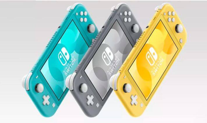 Choose the color of your new Nintendo Switch Lite.