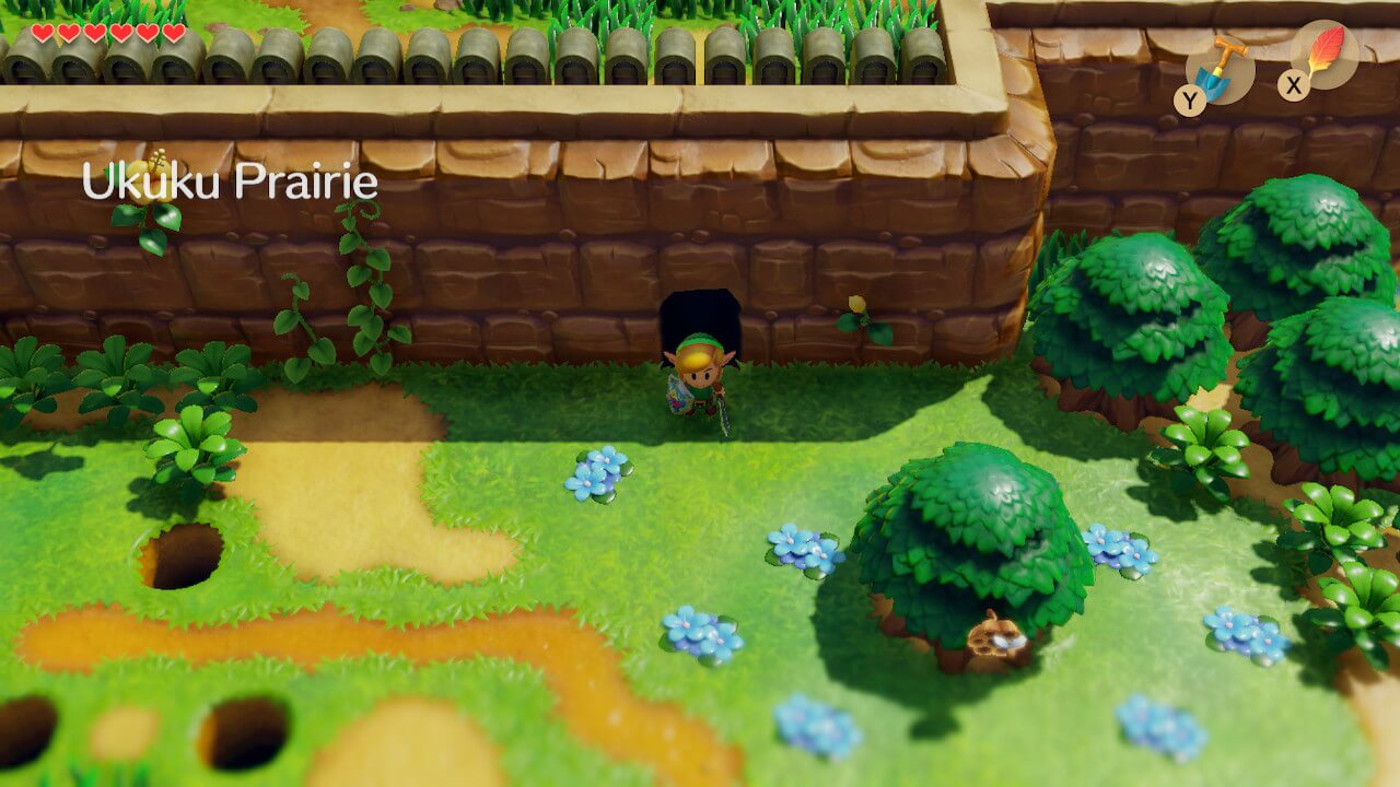 Venture out into a new diorama-like world in The Legend of Zelda: Link's Awakening.