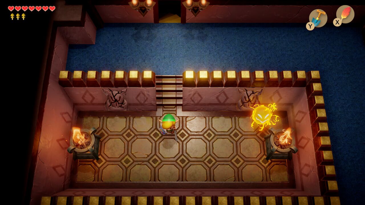 Tread carefully in The Legend of Zelda: Link's Awakening.