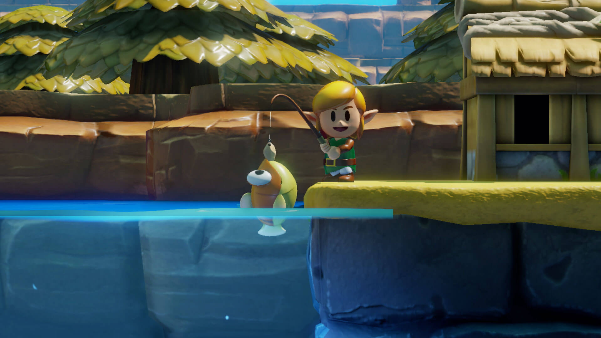 Commune with nature in The Legend of Zelda: Link's Awakening