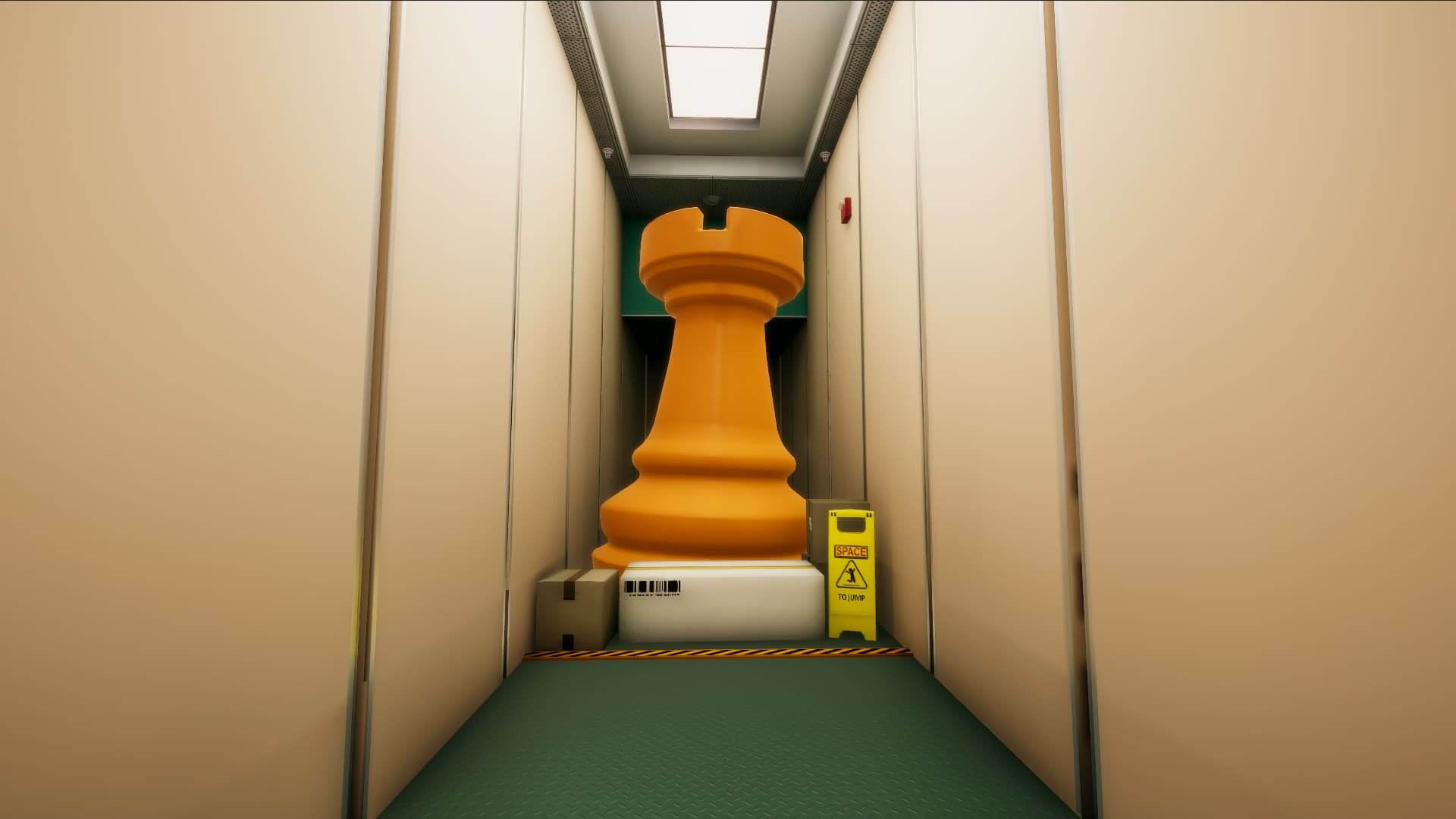 Rook takes hallway
