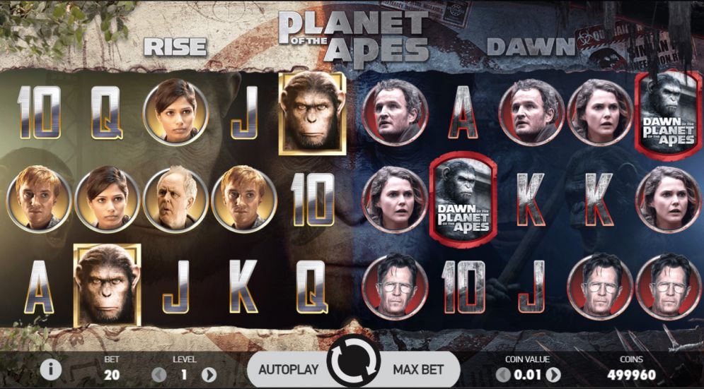 Planet of the Apes inspired games